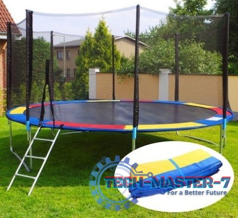 Kolorowa osłona sprężyny do trampoliny 366 374 cm 12ft MULTISTORE Kolorowa osłona sprężyny do trampoliny 366 374 cm 12ft MULTISTORE