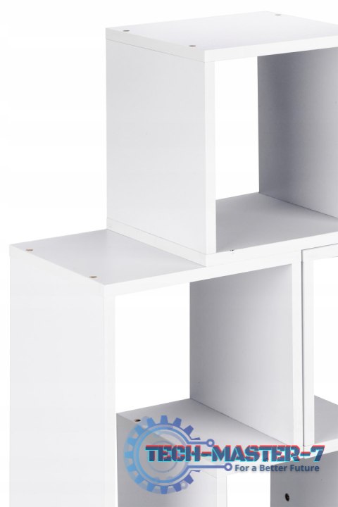 Regał szafka modułowa komoda półki biała ModernHome Regał szafka modułowa komoda półki biała ModernHome