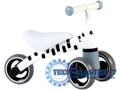 Rowerek biegowy dla dzieci bezpieczna konstrukcja koła EVA "Zebra" ECOTOYS ECOTOYS Rowerek biegowy dla dzieci bezpieczna konstrukcja koła EVA "Zebra" ECOTOYS ECOTOYS