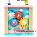 Drewniana kostka edukacyjna, sorter mula ECOTOYS ECOTOYS