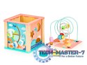 Drewniana kostka edukacyjna, sorter mula ECOTOYS ECOTOYS