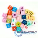 Drewniane klocki edukacyjne miasto mata 121 sztuk ECOTOYS ECOTOYS
