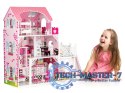 Drewniany domek dla lalek z windą XXL zjeżdżalnia ECOTOYS ECOTOYS