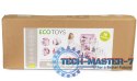 Drewniany domek dla lalek z windą XXL zjeżdżalnia ECOTOYS ECOTOYS