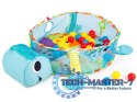 Duża mata edukacyjna żółwik 3w1 kojec z piłkami 0+ ECOTOYS ECOTOYS