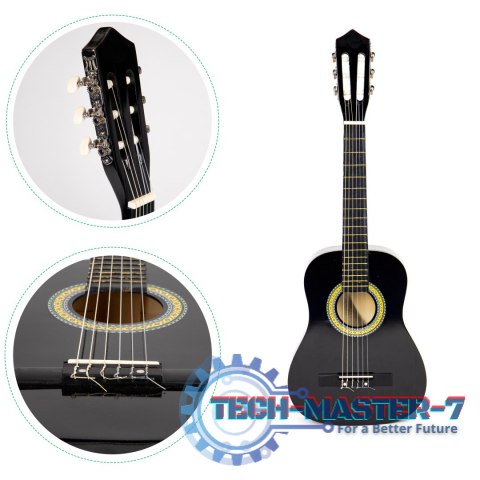Gitara dla dzieci duża drewniana 6 strun ECOTOYS ECOTOYS Gitara dla dzieci duża drewniana 6 strun ECOTOYS ECOTOYS