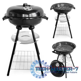 Grill ogrodowy z pokrywą i popielnikiem ModernHome
