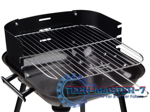 Grill ogrodowy z regulowanym rusztem piknikowy ModernHome Grill ogrodowy z regulowanym rusztem piknikowy ModernHome