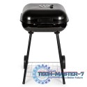 Grill węglowy ogrodowy z pokrywą na zawiasach + kółka ModernHome ModernHome