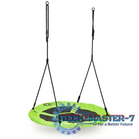 Huśtawka ogrodowa bocianie gniazdo 100cm zielona ECOTOYS ECOTOYS Huśtawka ogrodowa bocianie gniazdo 100cm zielona ECOTOYS ECOTOYS