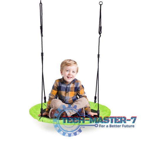 Huśtawka ogrodowa bocianie gniazdo 100cm zielona ECOTOYS ECOTOYS Huśtawka ogrodowa bocianie gniazdo 100cm zielona ECOTOYS ECOTOYS