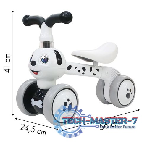 Rowerek biegowy Piesek jeździk mini rower 4 koła ECOTOYS ECOTOYS Rowerek biegowy Piesek jeździk mini rower 4 koła ECOTOYS ECOTOYS