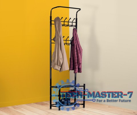 Wieszak na ubrania +szafka regał półka na buty ModernHome ModernHome Wieszak na ubrania +szafka regał półka na buty ModernHome ModernHome