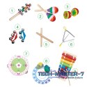 Zestaw muzyczny 14 instrumentów + torba ECOTOYS ECOTOYS