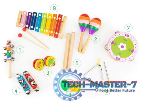 Zestaw muzyczny 14 instrumentów + torba ECOTOYS ECOTOYS Zestaw muzyczny 14 instrumentów + torba ECOTOYS ECOTOYS