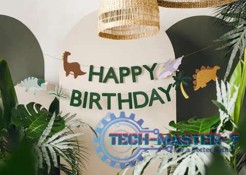 Baner Happy Birthday Dino 3m Baner Happy Birthday Dino 3m