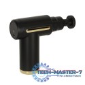 Pistolet do masażu masażer do pleców ciała LED 4w1 czarny