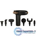 Pistolet do masażu masażer do pleców ciała mini LED 6w1