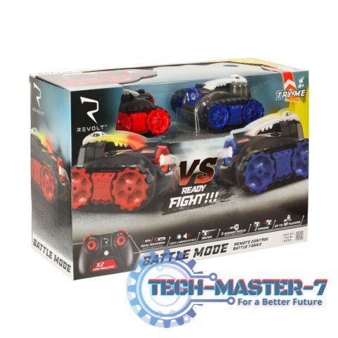 Czołg zdalnie sterowany RC REVOLT TG1004T Battle Tanks Pojedynek Laserowy 2.4GHz LED Efekty Dźwiękowe Off-Road Czołg zdalnie sterowany RC REVOLT TG1004T Battle Tanks Pojedynek Laserowy 2.4GHz LED Efekty Dźwiękowe Off-Road