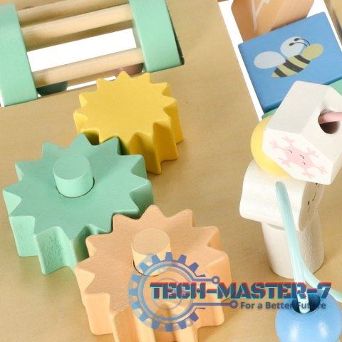 Stolik manipulacyjny LULILO montessori miętowy Stolik manipulacyjny LULILO montessori miętowy