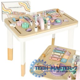 Stolik manipulacyjny LULILO montessori różowy