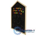Tablica kredowa magnetyczna 92 x 62 cm