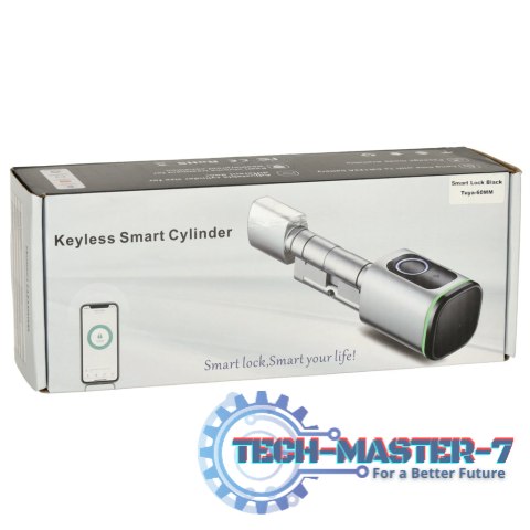 Zamek elektroniczny SMART wkładka inteligentna do drzwi odcisk palca bluetooth Zamek elektroniczny SMART wkładka inteligentna do drzwi odcisk palca bluetooth