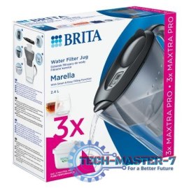 Dzbanek filtrujący Marella 2,4l + 3 wkłady PRO Pure Performance