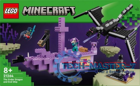 Klocki Minecraft 21264 Smok Kresu i statek Kresu Klocki Minecraft 21264 Smok Kresu i statek Kresu