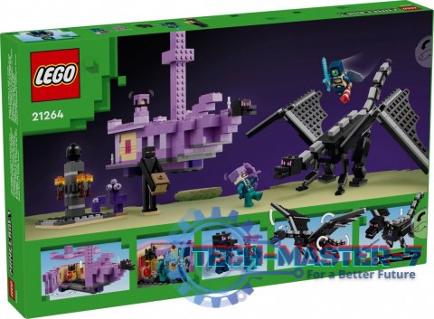 Klocki Minecraft 21264 Smok Kresu i statek Kresu Klocki Minecraft 21264 Smok Kresu i statek Kresu