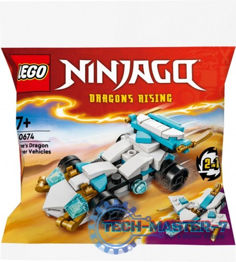Klocki Ninjago 30674 Smocza moc Zanea - pojazdy Klocki Ninjago 30674 Smocza moc Zanea - pojazdy