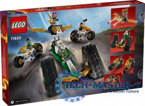 Klocki Ninjago 71820 Wielofunkcyjny pojazd ninja Klocki Ninjago 71820 Wielofunkcyjny pojazd ninja