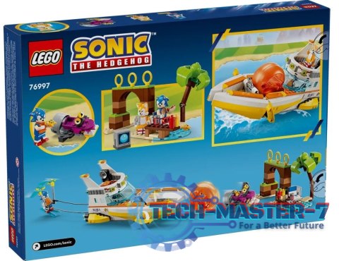 Klocki Sonic 76997 Tails i przygoda na łodzi Klocki Sonic 76997 Tails i przygoda na łodzi