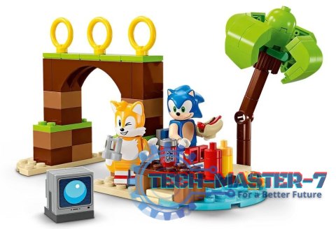 Klocki Sonic 76997 Tails i przygoda na łodzi Klocki Sonic 76997 Tails i przygoda na łodzi