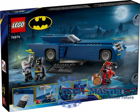 Klocki Super Heroes 76274 Batman z batmobilem kontra Harley Quinn i Mr. Freeze Klocki Super Heroes 76274 Batman z batmobilem kontra Harley Quinn i Mr. Freeze