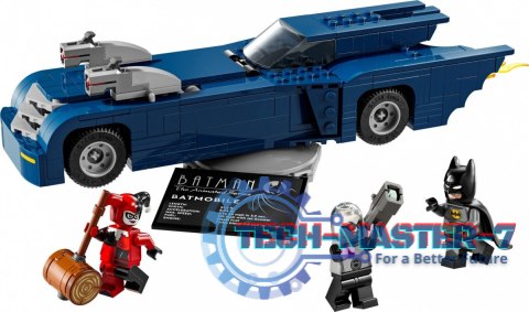 Klocki Super Heroes 76274 Batman z batmobilem kontra Harley Quinn i Mr. Freeze Klocki Super Heroes 76274 Batman z batmobilem kontra Harley Quinn i Mr. Freeze