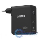 Ładowarka Sieciowa GAN 3 Porty 2x USB-C 1x USB-A 140W; P1115A