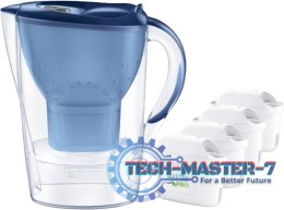 Dzbanek filtrujący 3,5l Marella XL + 4 wkłady Maxtra Pro Pure Performance niebieski