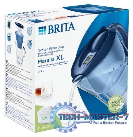 Dzbanek filtrujący 3,5l Marella XL Maxtra PRO Pure Performance niebieski Dzbanek filtrujący 3,5l Marella XL Maxtra PRO Pure Performance niebieski