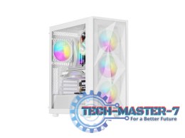 Obudowa Genesis Diaxid 605 ARGB MIDI TOWER USB-C Biała