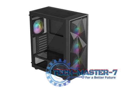 Obudowa Genesis Diaxid 605 ARGB MIDI TOWER USB-C Czarna Obudowa Genesis Diaxid 605 ARGB MIDI TOWER USB-C Czarna