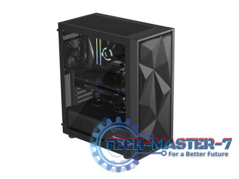 Obudowa Genesis Diaxid 605F MIDI TOWER USB-C Czarna Obudowa Genesis Diaxid 605F MIDI TOWER USB-C Czarna