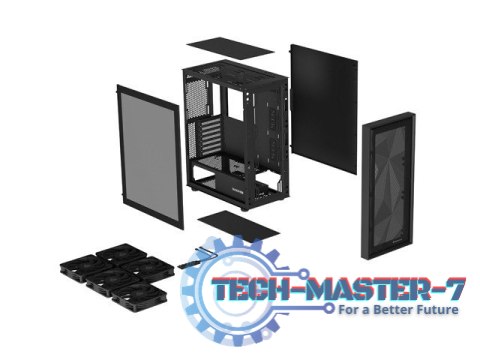 Obudowa Genesis Diaxid 605F MIDI TOWER USB-C Czarna Obudowa Genesis Diaxid 605F MIDI TOWER USB-C Czarna