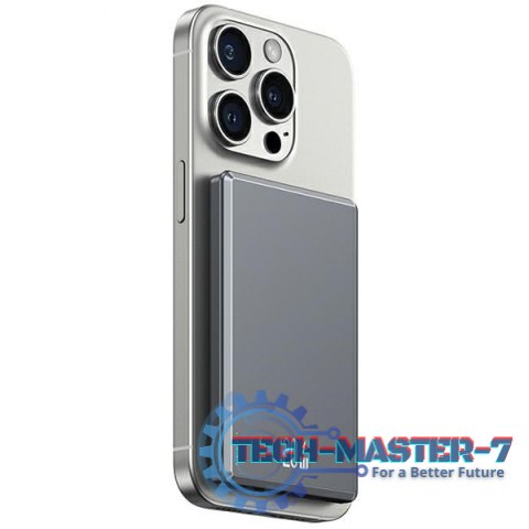 PowerBank indukcyjny 5000mAh MagSafe Fast Charging 20W Fiolet PowerBank indukcyjny 5000mAh MagSafe Fast Charging 20W Fiolet