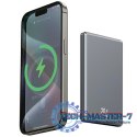 PowerBank indukcyjny 5000mAh MagSafe Fast Charging 20W Fiolet