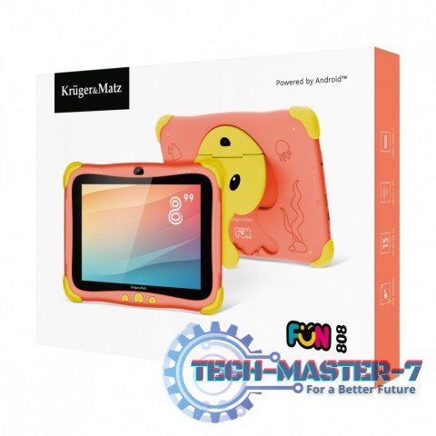 Tablet dla dzieci FUN 808 Czerwony Tablet dla dzieci FUN 808 Czerwony