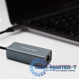 Adapter USB-C na RJ45 Ethernet | 1000Mbps | Aluminiowa obudowa