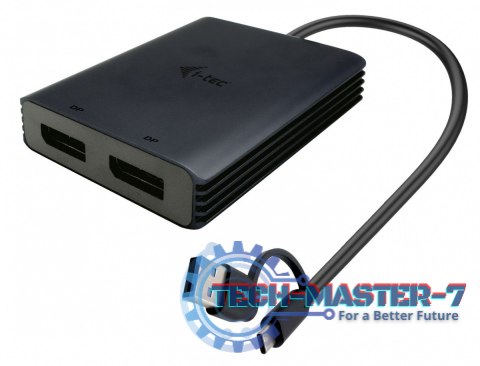 Adapter Video USB-A/USB-C Dual 4K/60 Hz DisplayPort