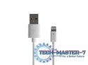 Kabel Lightning (M)->USB-A(M) 1m MFI Prati Biały