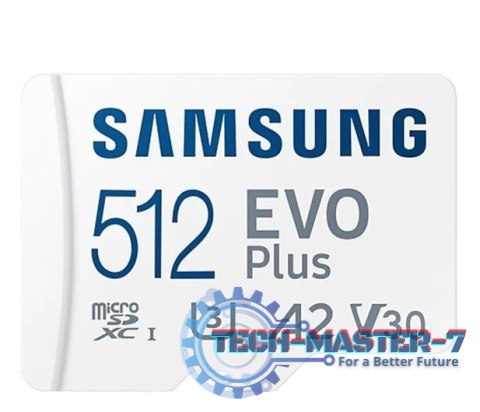 Karta pamięci microSD MB-MC512SA EU EVO Plus 512GB + adapter Karta pamięci microSD MB-MC512SA EU EVO Plus 512GB + adapter